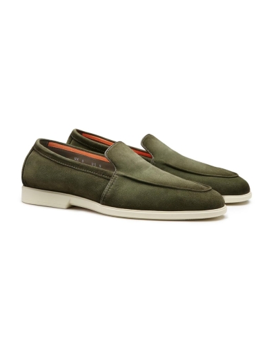 Santoni - Malibu loafer - Olive green