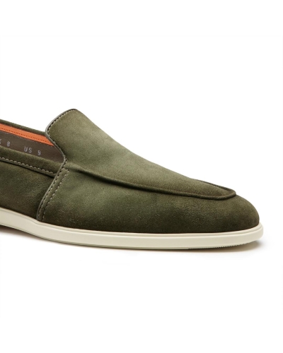 Santoni - Malibu loafer - Olive green