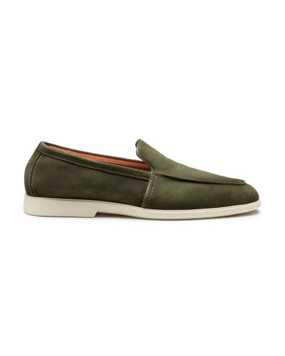 Santoni - Malibu loafer - Olive green