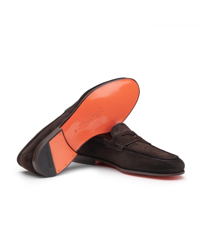 Santoni - Loafer Carlos - Goodyear - Brown
