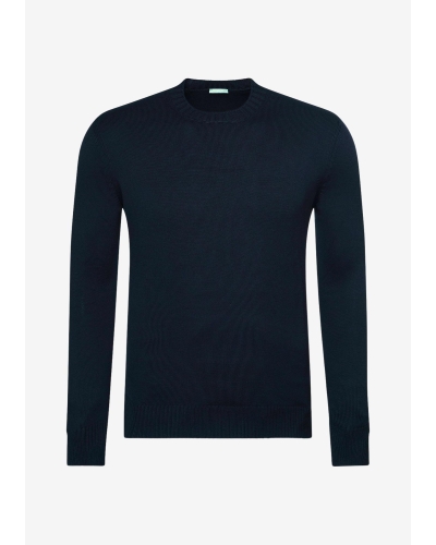 LHDA - Round neck cotton - Navy