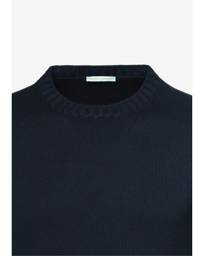 LHDA - Round neck cotton - Navy