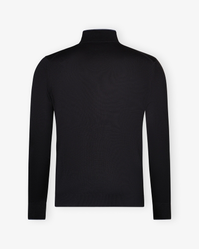 LHDA - Full zip cotton silk - Navy