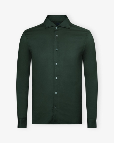Fedeli - Whisper shirt SEAN - Dark green