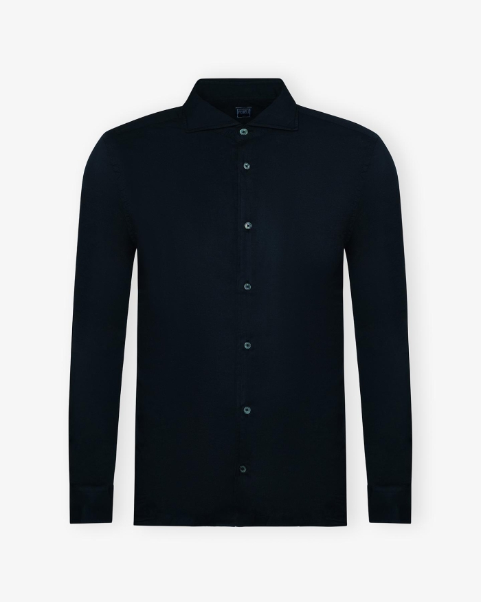 FEDELI Fedeli - Whisper shirt SEAN - Navy