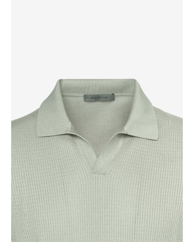 Corneliani - Polo short sleeve - Cotton - Taupe