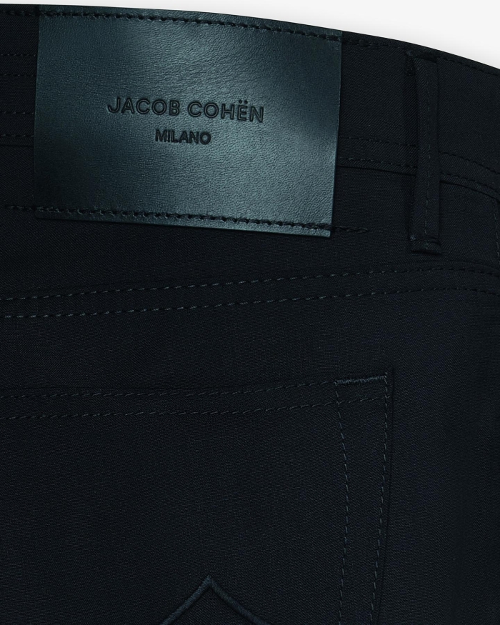 JACOB COHËN JC - 5-pocket - Premium Edition - Whisper wool - Navy