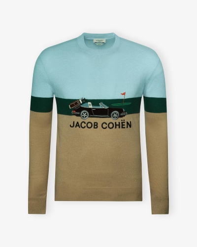 JC - Round neck wool and summer cashmere - Golf