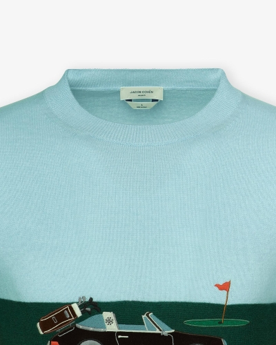 JC - Round neck wool and summer cashmere - Golf