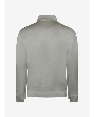 Corneliani - Jacket silk and goat leather - Taupe