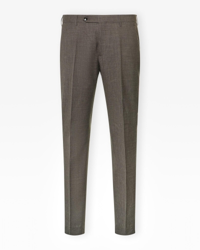 Berwich x Loro Piana - Trousers wool silk linen - Brown