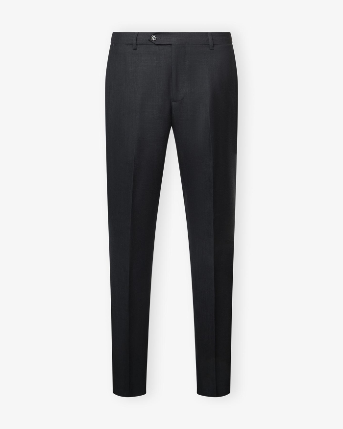 BERWICH Berwich x Loro Piana - Trousers wool silk linen - Navy