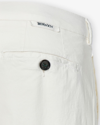 Berwich - Trousers cotton - Offwhite