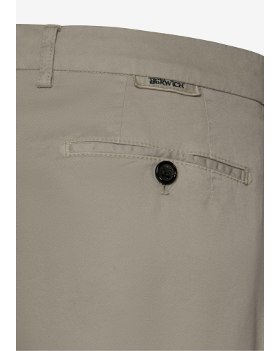Berwich - Trousers cotton - Greige