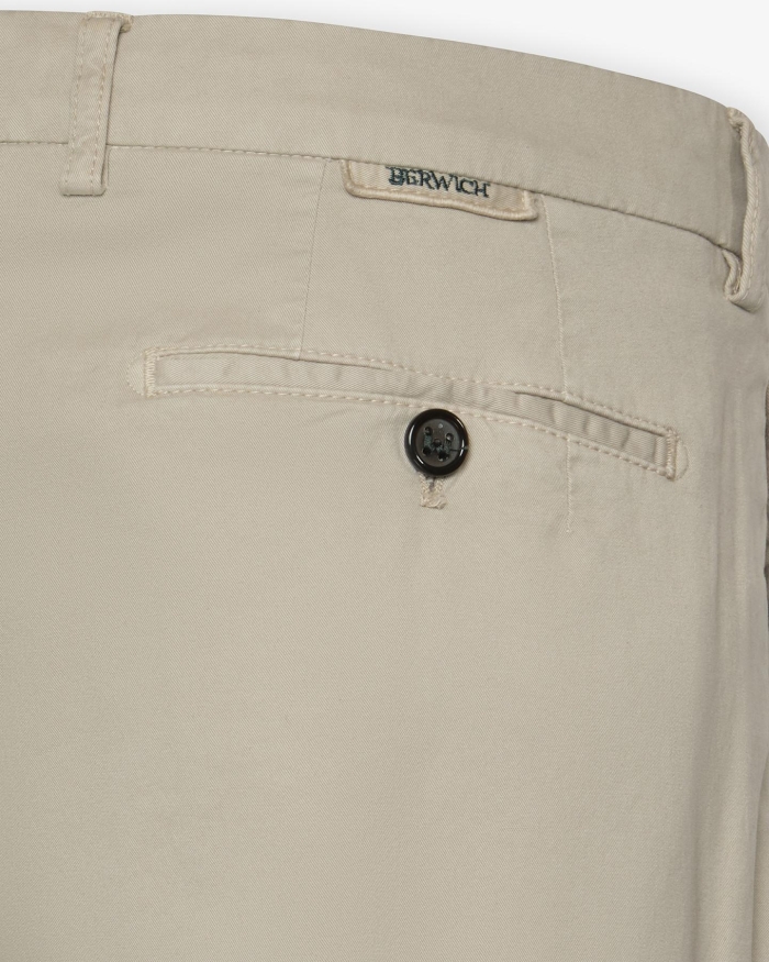 BERWICH Berwich - Trousers cotton - Taupe