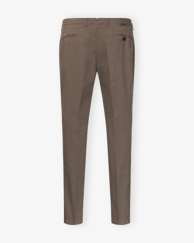 Berwich - Trousers cotton - Washed brown