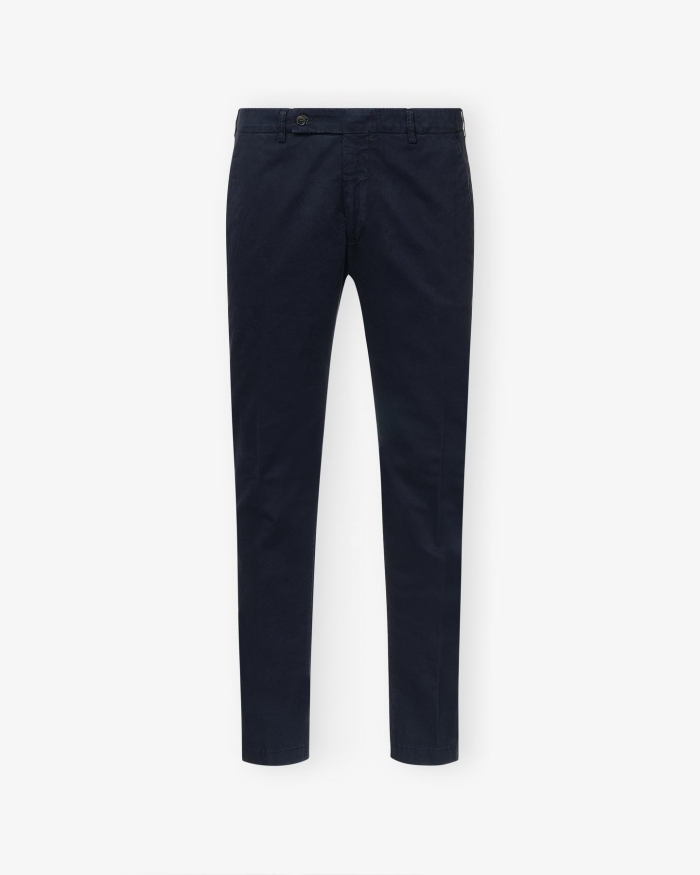 BERWICH Berwich - Trousers cotton - Navy