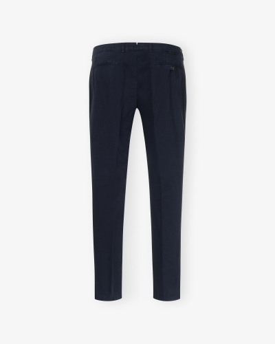Berwich - Trousers cotton - Navy