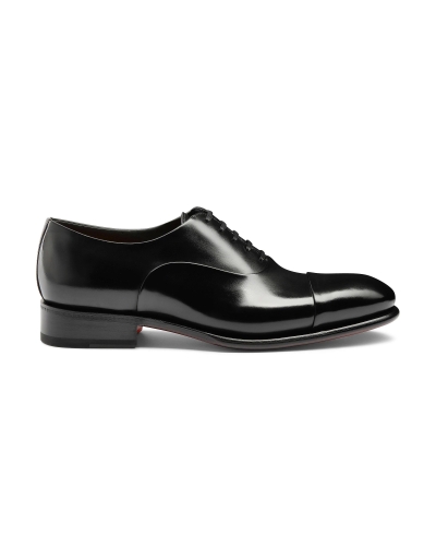Santoni - Oxford polished leather - Black