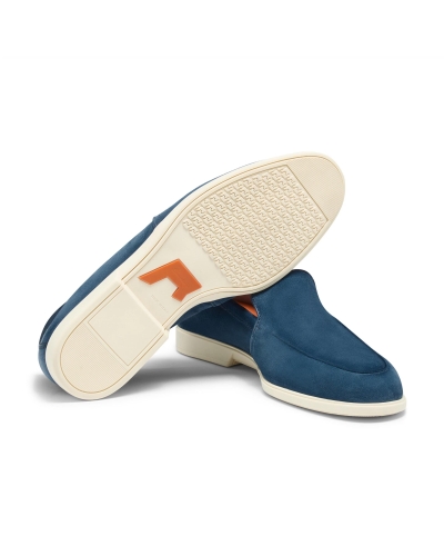 Santoni - Malibu loafer - Light blue