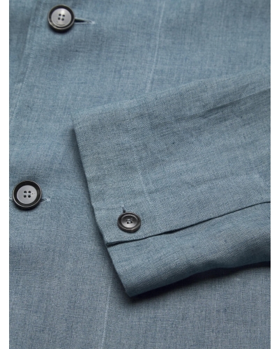 Brioni - Shirt jacket - Linen - Azzurro