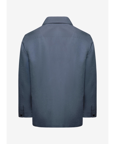 Brioni - Shirt jacket - Linen cotton - Lavender