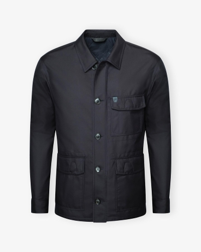 Brioni - Jacket silk - Navy