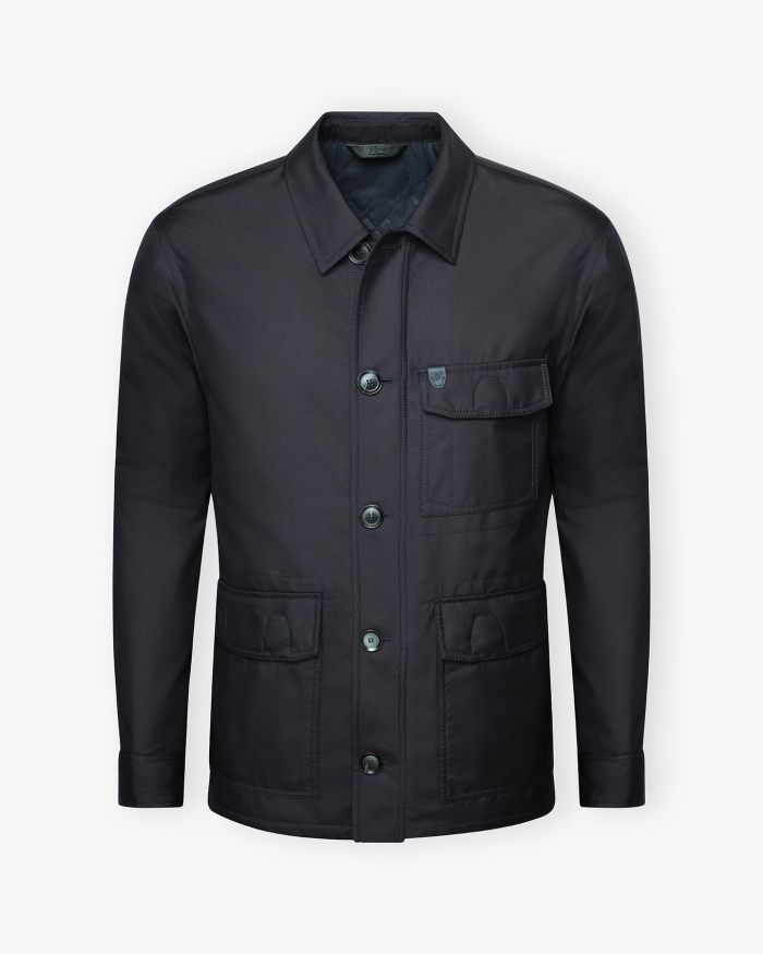 BRIONI Brioni - Jacket silk - Navy