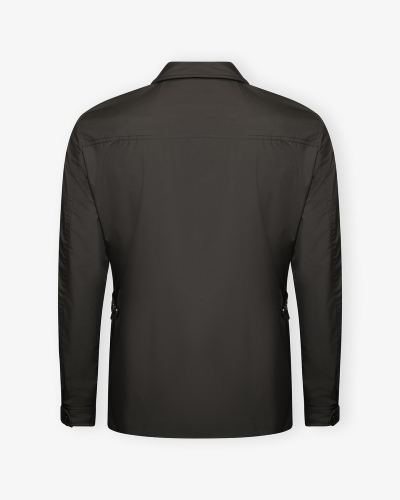 MooRER - Safari jacket with removable hoody - Brown