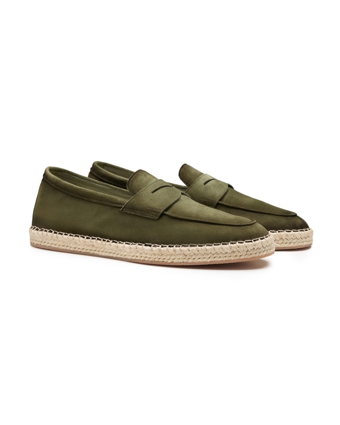 SANTONI Santoni - Espadrilles Carlo - Dark olive