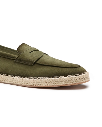 Santoni - Espadrilles Carlo - Dark olive