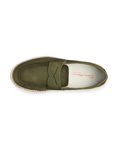 Santoni - Espadrilles Carlo - Dark olive