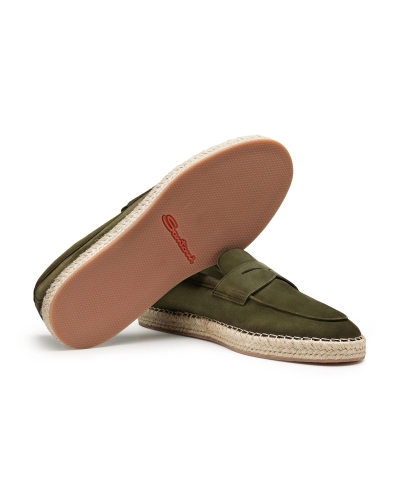 Santoni - Espadrilles Carlo - Dark olive