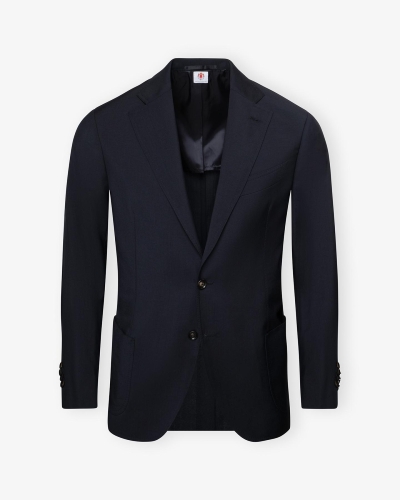 Borrelli Napoli - Jacket wool mohair - Navy