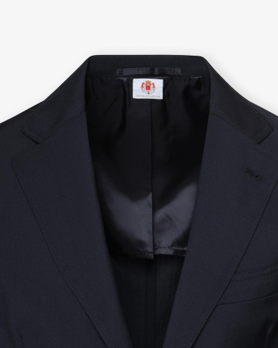 Borrelli Napoli - Jacket wool mohair - Navy