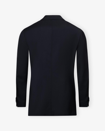 Borrelli Napoli - Jacket wool mohair - Navy