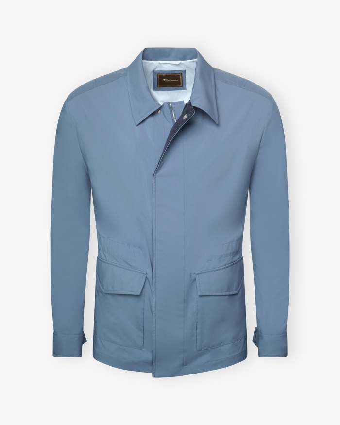DORIANI CASHMERE Doriani Cashmere - Field jacket - Azzurro