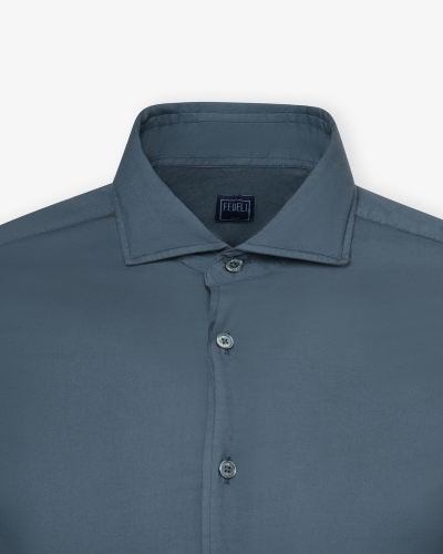 Fedeli - Whisper shirt Sean - Azzurro