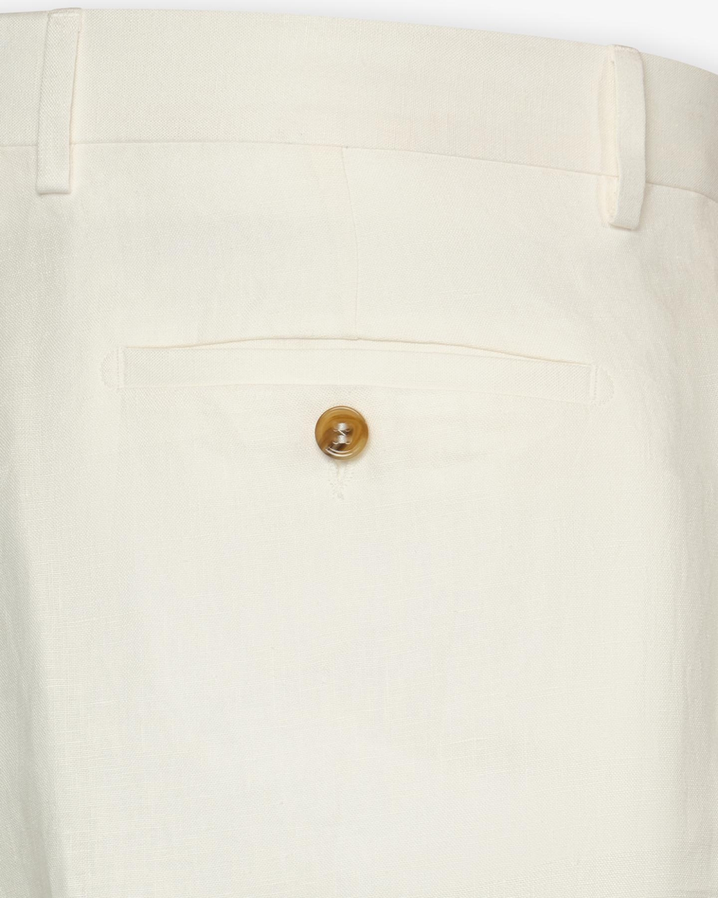 Berwich - Trousers linen - White