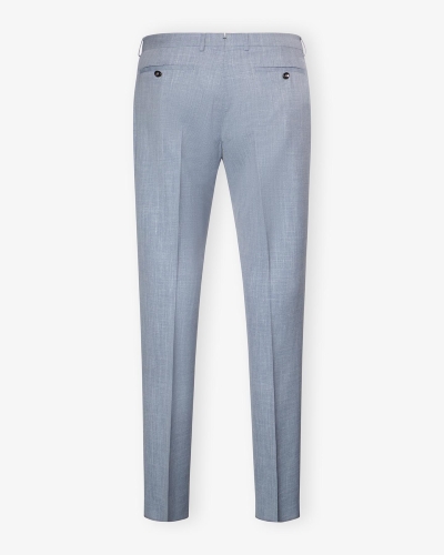 Berwich x Loro Piana - Trousers wool silk linen - Blue