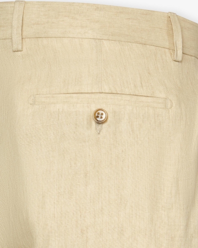 Berwich - Trousers linen - Sand