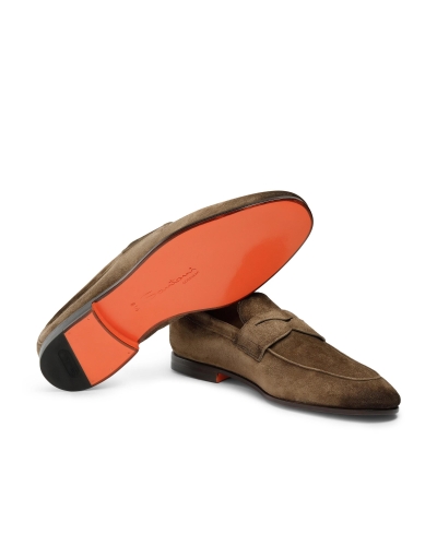 Santoni - Loafer Carlos - Goodyear - Soft brown