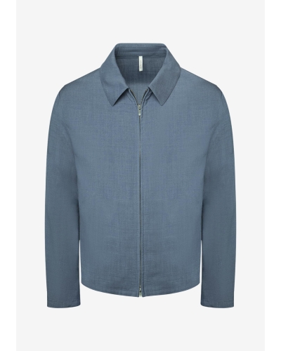 Berwich x Zignone - Jacket wool - Ocean blue