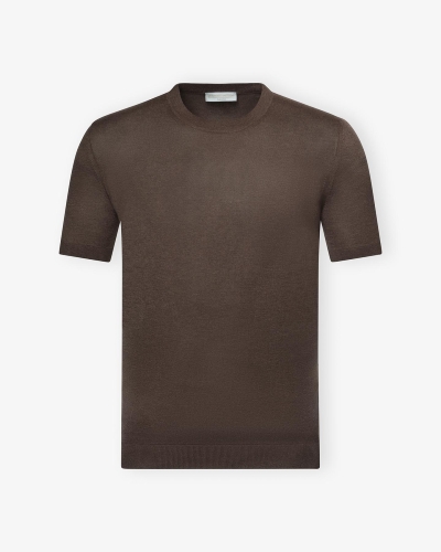 LHDA - T-shirt silk - Brown