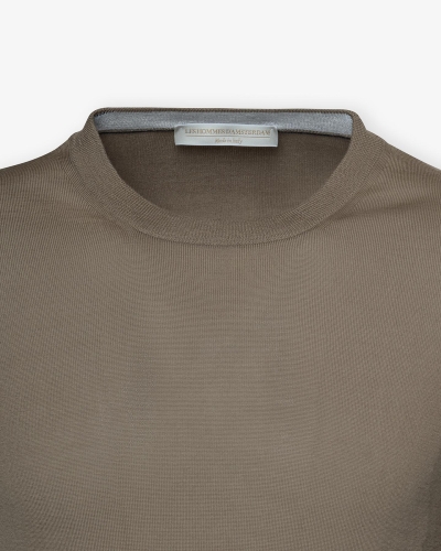 LHDA - Crewneck virgin wool - Greige