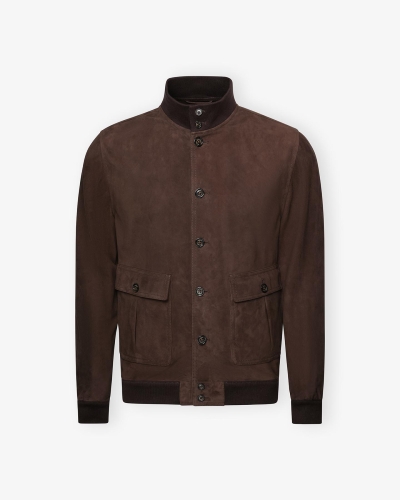 Valstarino - Unlined goat leather jacket - Brown