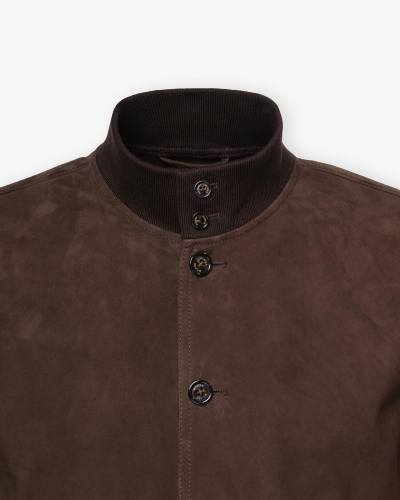 Valstarino - Unlined goat leather jacket - Brown