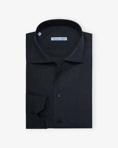 Emanuele Maffeis - Shirt linen - Navy