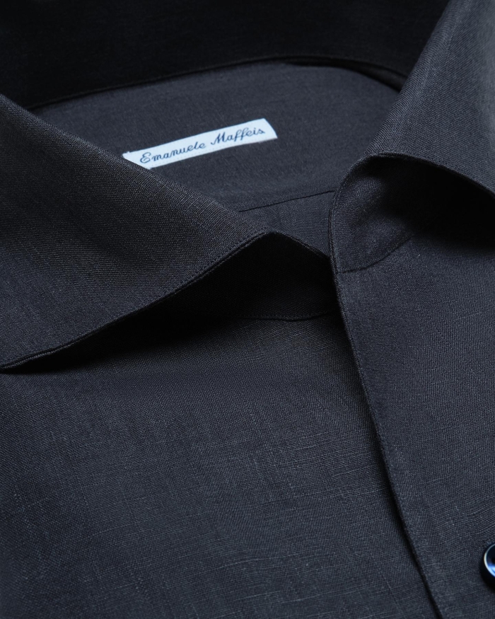 EMANUELE MAFFEIS Emanuele Maffeis - Shirt linen - Navy