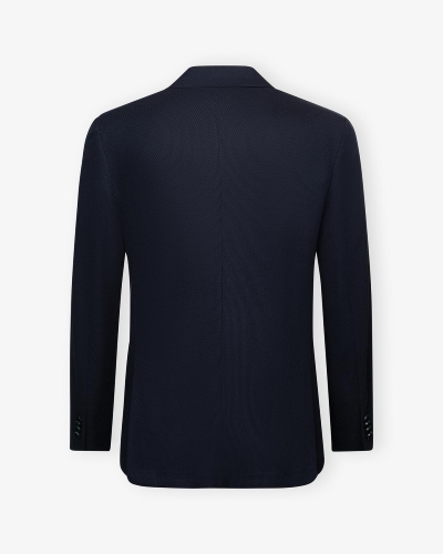 Brioni - Jesery blazer silk cotton - Blue